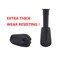 diooid Diooid Hiking Pole Tips Extra Thick and Wear Resisting Trekking Pole Tips Replacement Pole Rubber Tip Protectors Fits Most Standard Hiking Poles with 11mm Hole Diameter