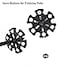 JJZS Ski Pole Baskets Replacement Snow Baskes for Trekking Poles Hiking Poles Walking Poles Trekking Pole Tips Replacement Ski Poles Basket for Snoeshoe Poles Pack of 4