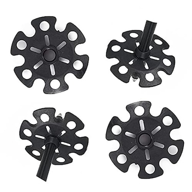 JJZS Ski Pole Baskets Replacement Snow Baskes for Trekking Poles Hiking Poles Walking Poles Trekking Pole Tips Replacement Ski Poles Basket for Snoeshoe Poles Pack of 4