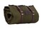 1844 Helko Werk Handmade Waxed Canvas Cowboy Bedroll Camp Bed Roll w Leather Straps ZipperWaterproofSleeping Bag Bedroll Forest Green F8761FG
