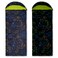 AceCamp GlowinTheDark Sleeping Bag Youth Size Temp Rating 30F1C Portable WaterResistant for Camping Hiking and Slumber Parties