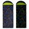 AceCamp GlowinTheDark Sleeping Bag Youth Size Temp Rating 30F1C Portable WaterResistant for Camping Hiking and Slumber Parties