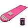 DESERT &amp; DESERT FOX Cotton Flannel Sleeping Bags Attach Pillow 4 Season Warm Cold Weather Envelope Compression Sack Lightweight Portable Sleeping Bag for Outdoor Camping Hiking Traveling