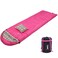 DESERT &amp; DESERT FOX Cotton Flannel Sleeping Bags Attach Pillow 4 Season Warm Cold Weather Envelope Compression Sack Lightweight Portable Sleeping Bag for Outdoor Camping Hiking Traveling