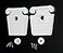 JSP Manufacturing Aftermarket Igloo Cooler Plastic Replacement Latch Post Screws Part 24013 2