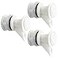 Omoojee PushButton Spigot Cooler Spigot Replacement Compatible with Igloo 210 Gallon Water Coolers Durable Beverage Jugs Spigot 3 Pack