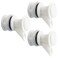 Omoojee PushButton Spigot Cooler Spigot Replacement Compatible with Igloo 210 Gallon Water Coolers Durable Beverage Jugs Spigot 3 Pack