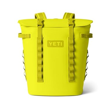 YETI Hopper M20 Backpack Soft Sided Cooler with MagShield Access Firefly Yellow