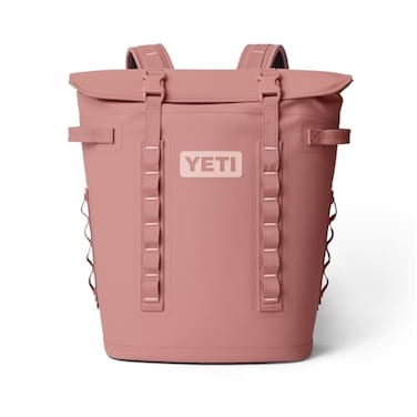 YETI Hopper M20 Backpack Soft Sided Cooler with MagShield Access Sandstone Pink