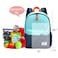 MIER Insulated Backpack Cooler Small Leakproof Lunch Back Pack with Coolers Lightweight Cute Lunch Bag for Women Men to Work Picnics Camping Park Day Trips 15 L Blue