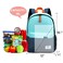 MIER Insulated Backpack Cooler Small Leakproof Lunch Back Pack with Coolers Lightweight Cute Lunch Bag for Women Men to Work Picnics Camping Park Day Trips 15 L Blue
