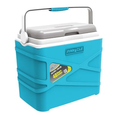 Pinnacle 10 Liter Insulated Cooler Lunch Box Portable CampingPicnic Hard Cooler Coolbox Keeps Cool for 48 hrs with Ice RetentionHeavy Duty Cooler for Beach Grill TravelTailgatingSmall Blue