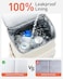 TOURIT Insulated Backpack Cooler 30 Cans Waterproof Leakproof Soft Cooler Bag Beach Travel Picnic Camping Black