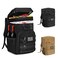 WOTOW Backpack Cooler 45 Cans Tactical Insulated Soft Cooler Bag for Men Women Large Capacity Leakproof Back Pack with Widened Top Handle Cooler Backpack Camping Hiking Picnics Beach Dark Black