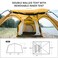 Naturehike Dune Hot Tent with Stove JackDouble Layer 4 Season TentWaterproof 24 Person Tents for Camping