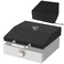 MixRBBQ BBQ Future Griddle Lid for Blackstone 17 Inch Adventure Ready 1832 1971 Before 2021 Hinged Hood with Thermometer Storage Cover Blackstone 17 Inch Top Lid Replacement for Tabletop Griddle