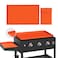 GUSOYO FullEdge 28 Silicone Griddle Cover for Blackstone Includes 16 Silicone Griddle Mat Premium FoodGrade Blackstone Griddle Accessories Reusable Top Protector for AllSeason Outdoor Use