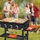 GUSOYO FullEdge 28 Silicone Griddle Cover for Blackstone Includes 16 Silicone Griddle Mat Premium FoodGrade Blackstone Griddle Accessories Reusable Top Protector for AllSeason Outdoor Use