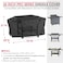 Unicook Griddle Cover for Blackstone 36 Inch ProSeries Flat Top BBQ Grill Cover 75 Inch for Outdoor 4 Burner Cooking Station Unique Waterproof Vinyl with Polyester Lining