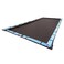 Blue Wave Bronze 20 ft x 40 ft Rectangular Winter In Ground Pool Cover Blocks Debris Sunlight with 8Year Protection for OffSeason With Solid Polyethylene Shield 4 ft Overlap Cable Winch