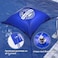 EddHomes 4x4ft Pool Pillow for Above Ground Pools 05mm Extra Thick Strong ColdResistant Poo l Pi llows for Closing Winter Pool Pillow for Winterizing to Last All Seasonwith 33ft Rope