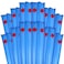 Robelle 10 ft 12Pack Extra Heavy Duty Blue Double Chamber Pool Cover Weights 42 MM Thick Vinyl Pool Water Bags Water Tubes