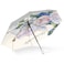 Cuby UV Sun Umbrella Compact Folding Travel Umbrella Auto Open and Close for Windproof Rainproof 999 UV Protection Parasol with Silver AntiUV Coating Silver Rose