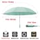 Fogkey Large Windproof Travel Umbrella Reverse Auto Folding Car Umbrella for Rain and Sun Compact Inverted Design with Waterproof Canopy 10 Durable Ribs Fits Backpack Portable for Women Men