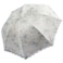 ShaqMars lace parasol umbrella Folding Antiuv Sunshade Vintage Embroidered Sun Protection Blue