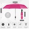 Yoobure Windproof Travel Umbrella Automatic Umbrellas for Rain Compact Folding Umbrella with UV Protection Lightweight Portable Design for BackpackWalkingCar Sun Storm Ready