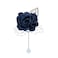VEIDO Wrist Corsage Rose Flower Brooch for Wedding Party Prom Wristband Flower Set Navy