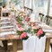 JARELING 4 Pack288 Ft Artificial Silk Rose Flower Vines Fake Garland for Backdrop Hanging Garlands Decoration Wedding Arch RoomRose Red