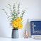 LYRWI 20pcs Eucalyptus Stems Artificial Eucalyptus Leaves Stems Artificial Fake Flowers for Home Office Flowers Bouquet Centerpiece Wedding Decoration Christmas Decor 2026
