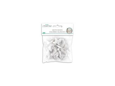 Multicraft Imports White Doves 2 12Pkg