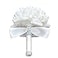 Eldwviz Wedding Bouquets for Bride Wedding Bouquet BridesmaidBridesmaid Holding Flowers for Wedding Decoration WhiteWhite