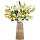 Sunm Boutique 2 Pack Artificial Lemon Branch Vivid Yellow Artificial Lemon Branch Home Party Garden Without vase Decoration