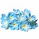 Xilyya 10PCS Natural Real Touch Artificial Not Silk Plumeria Flowers Head with Stem for DIY Cake Decoration and Wedding Bouquets Blue