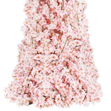 Sunm Boutique 4Pack 236 Ft Cherry Blossom Garland Cherry Blossom Hanging Vine Silk Sakura Vines Garland for Wedding Party Decor Pink