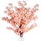 Sggvecsy Cherry Flower Branches Plum Blossom Artificial Flowers Branches 39 Inch Branches Flowers Tree Stems for Home Wedding Party Decor 3 Pcs Pink