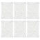 BLOSMON Flower Wall Panel Backdrop 6 Pcs 24 x 16 Inch White Artificial Hydrangea Floral Backdrop for Wedding Party Baby Bridal Shower Decor Hanging Fake Silk Flower Backdrop Decoration
