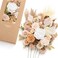 Ling's moment Lings moment Fake Flowers Box Faux Artificial Greenery Stems Foam Roses Dahlia Silk Hydrangea Peony Fabic Flower for Centerpieces Bouquet Wedding Vase Decorations Boho Nude Deluxe Combo
