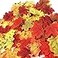 CODE FLORIST 200 Pcs Fall Artificial Maple Leaves for ThanksgivingWeddings DecorationsFestival Events