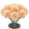 Blooming Paradise 10Pcs Artificial Fake Flower Plants Silk Chrysanthemum Ball Hydrangea Arrangements Wedding Bouquets Decor Home Kitchen Garden Party Table Floral Centerpieces DIY Grapefruit Pink