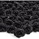 Bright Creations Black Artificial Roses Bulk 3Inch Stemless Foam Roses 50 Pack for Crafts Home Decor