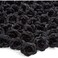 Bright Creations Black Artificial Roses Bulk 3Inch Stemless Foam Roses 50 Pack for Crafts Home Decor