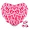 obmwang 2000 PCS Silk Rose Petals Artificial Flower Petals for Wedding Flower Decoration Pink and Rose Pink