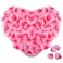 obmwang 2000 PCS Silk Rose Petals Artificial Flower Petals for Wedding Flower Decoration Pink and Rose Pink