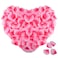 obmwang 2000 PCS Silk Rose Petals Artificial Flower Petals for Wedding Flower Decoration Pink and Rose Pink