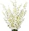 OMUYGDD Silk Flowers in Bulk Wholesale Artificial Orchids 11 Pcs Each 28 for Wedding Festive Party Home Office Decoration Not Include Vase