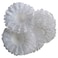 Teensery 4 Pcs White Lace Bouquet Collar Wedding Bridal Bouquet Holder Collar for Flower Decoration Supplies